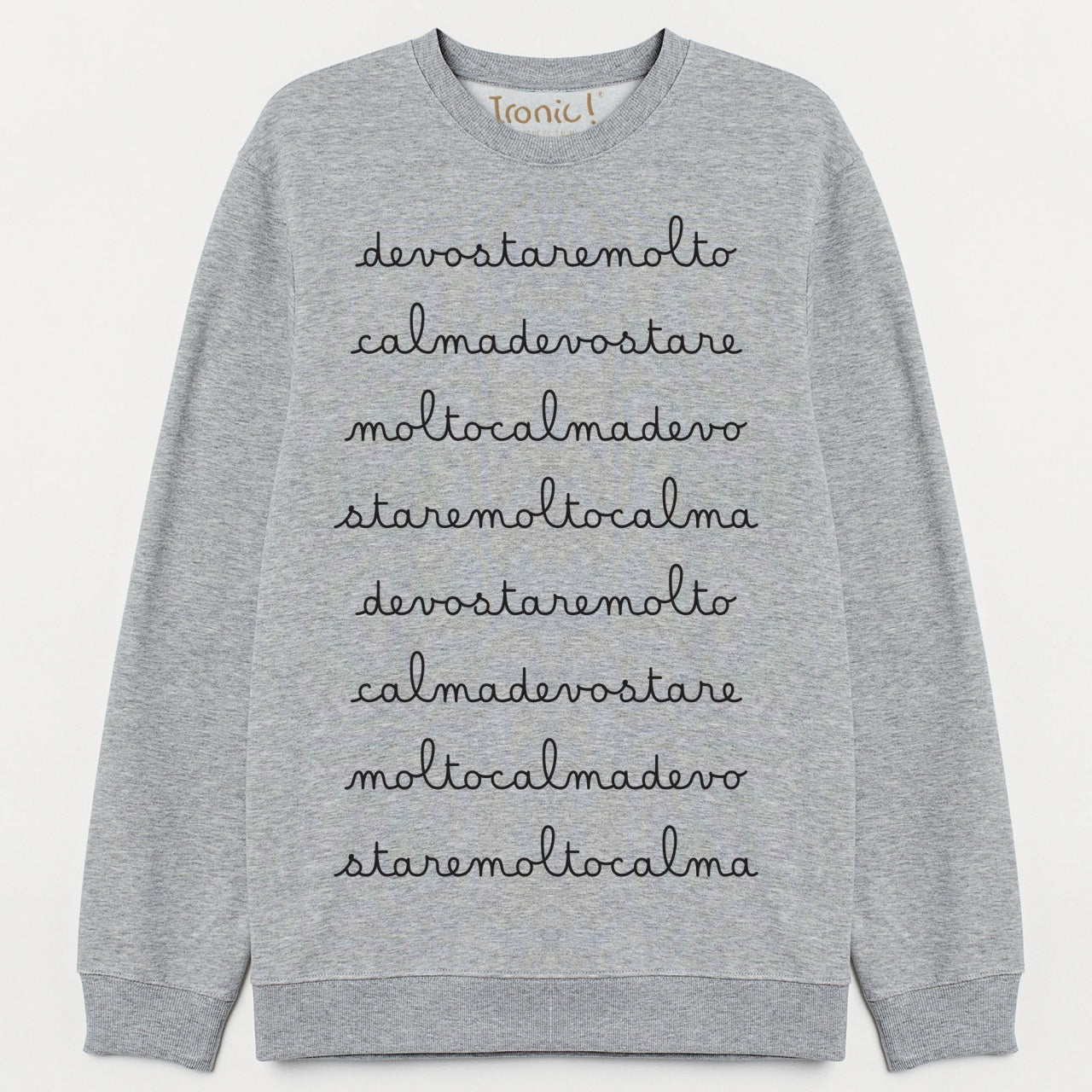 Felpa Donna "devo stare molto calma"