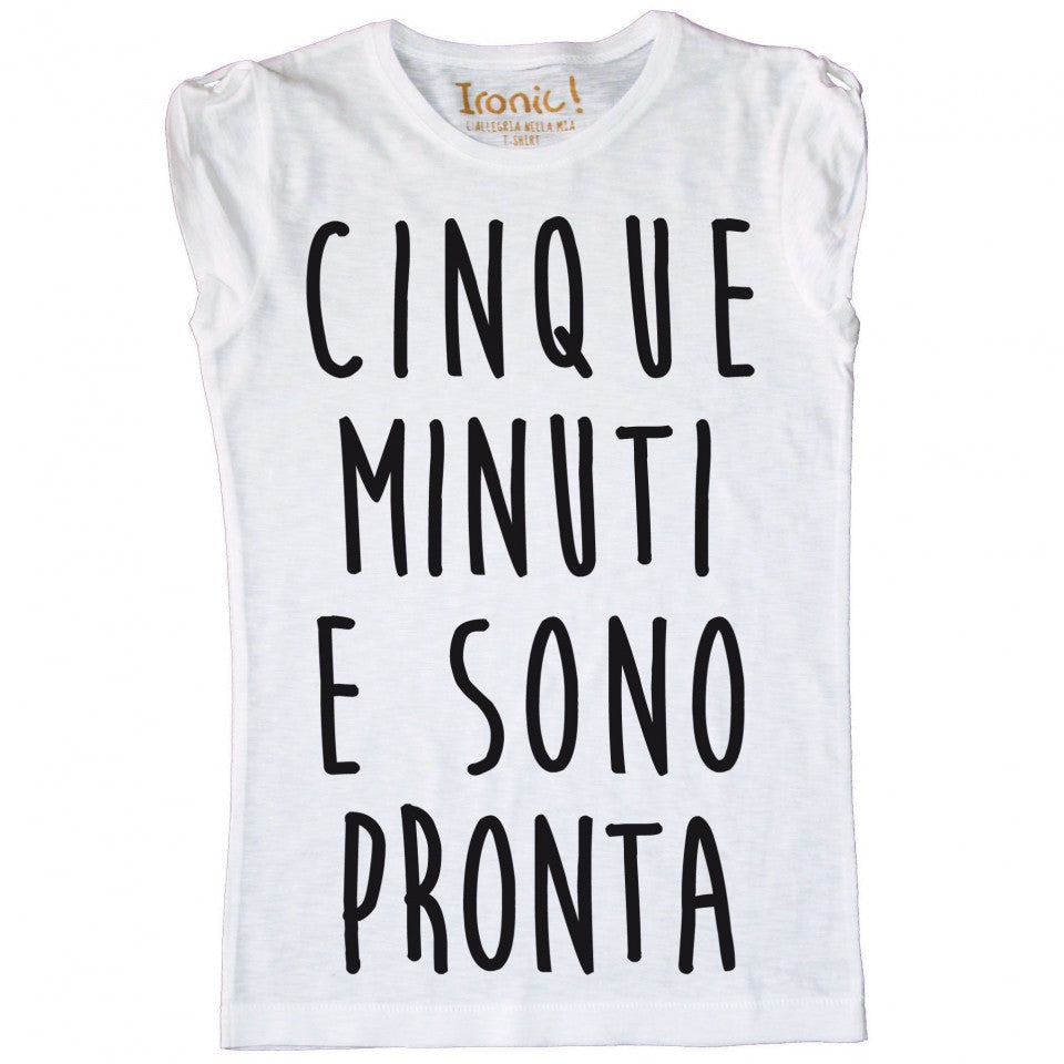 Maglia Bambina "5 Minuti..."