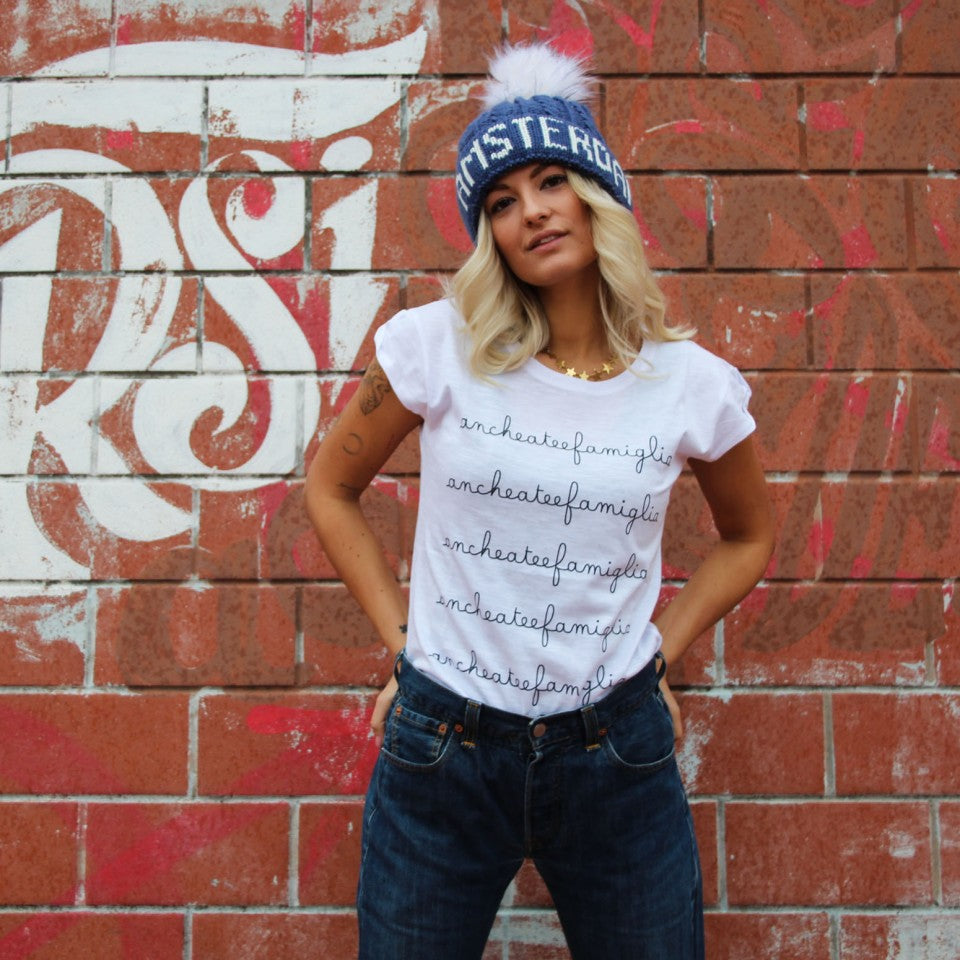 Maglia Donna "Anche a te e famiglia"