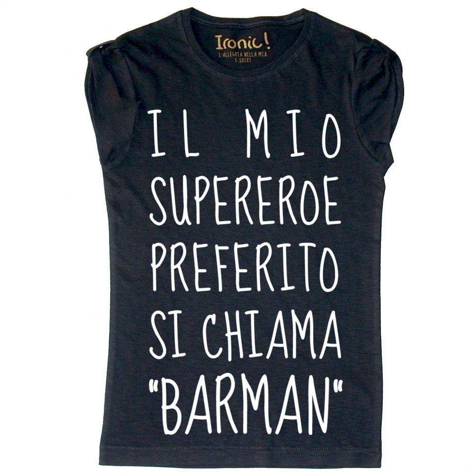 Maglia Donna Il mio Supereroe Preferito ...