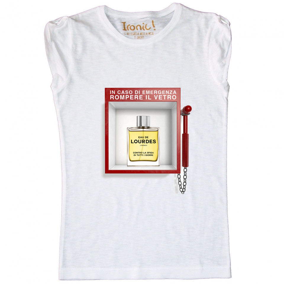 Maglia Donna "In caso di emergenza rompere il vetro"