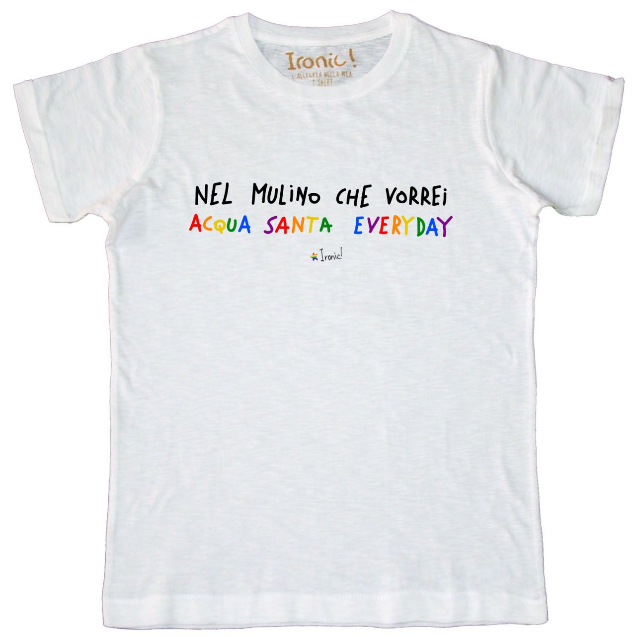 Maglia Uomo "Acqua santa everyday"