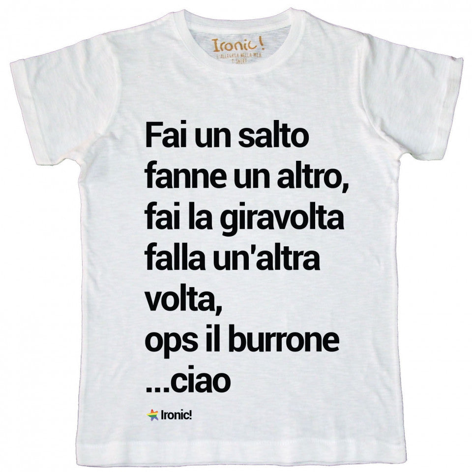Maglia Uomo "Fai un salto..."