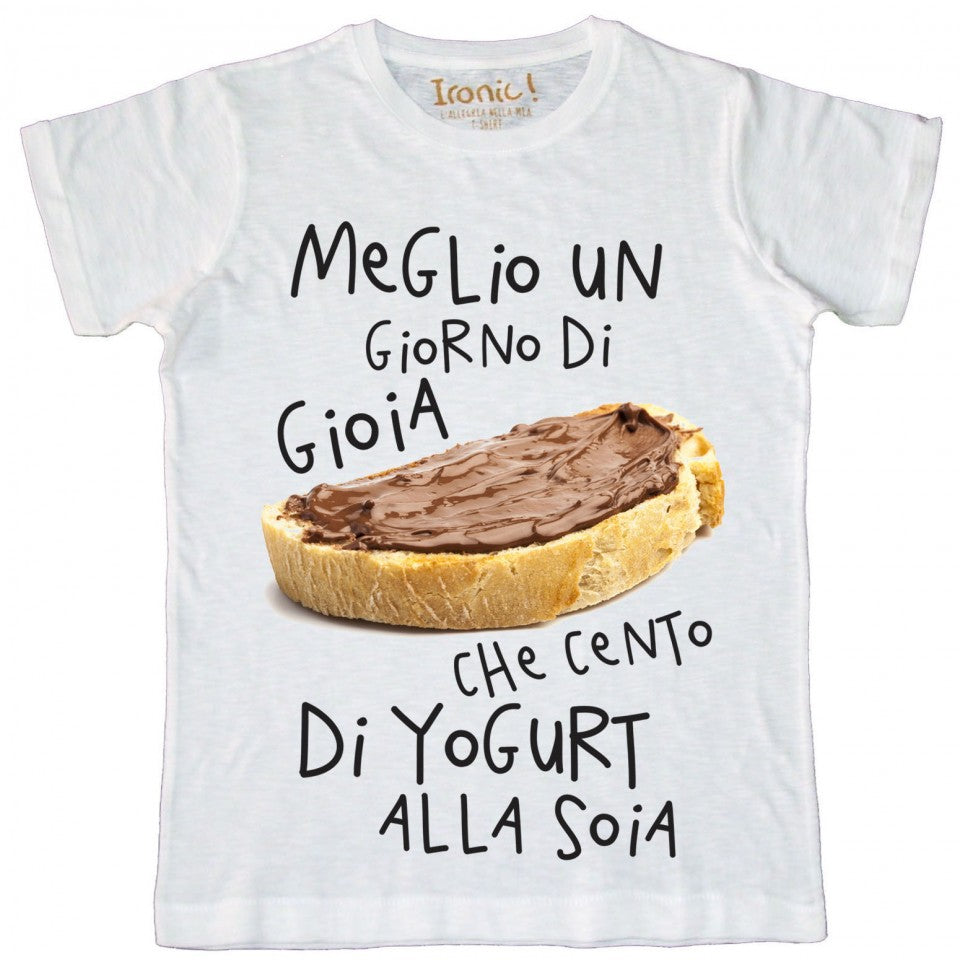Maglia Uomo "Meglio 1 giorno di gioia..."