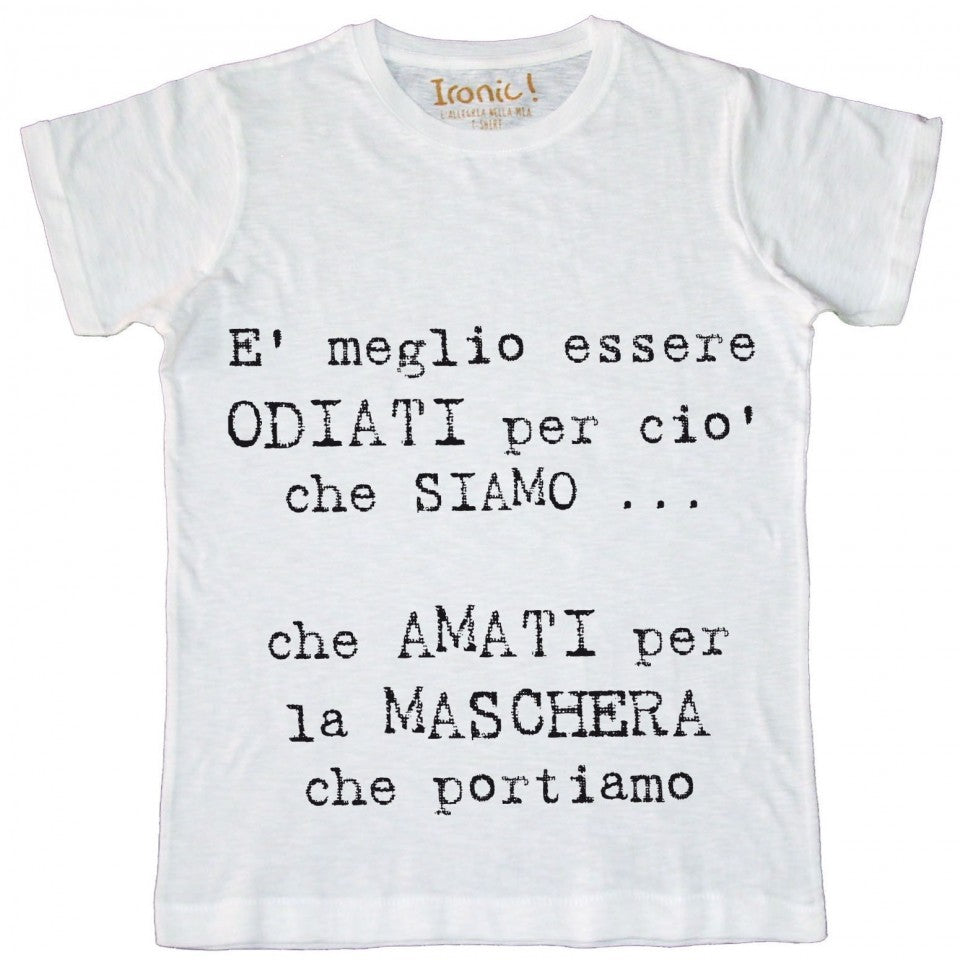 Maglia Uomo Meglio essere Odiati ...