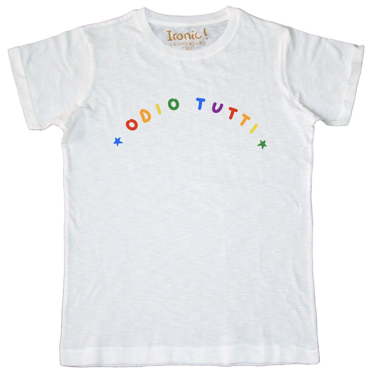 Maglia Uomo "Odio tutti"