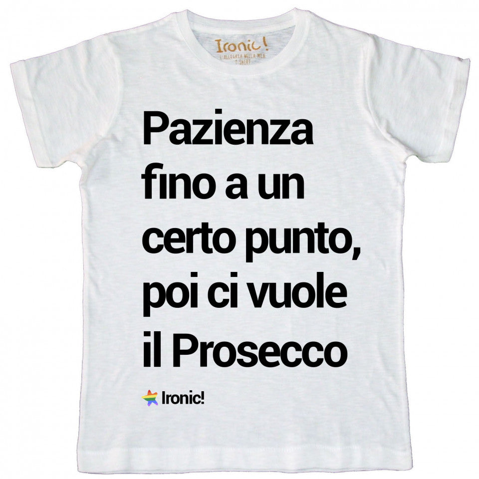 Maglia Uomo "Pazienza fino a un certo punto..."
