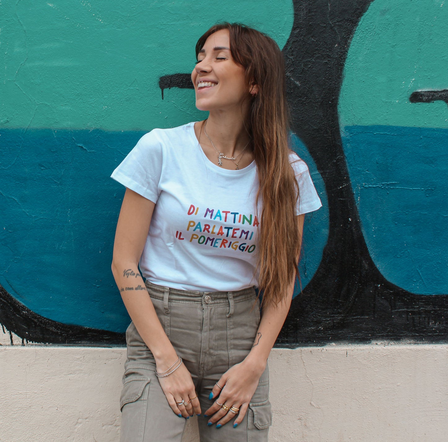 Maglia Donna Di mattina parlatemi il pomeriggio