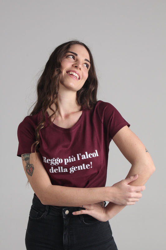 Maglia Donna Reggo più l'alcol della gente