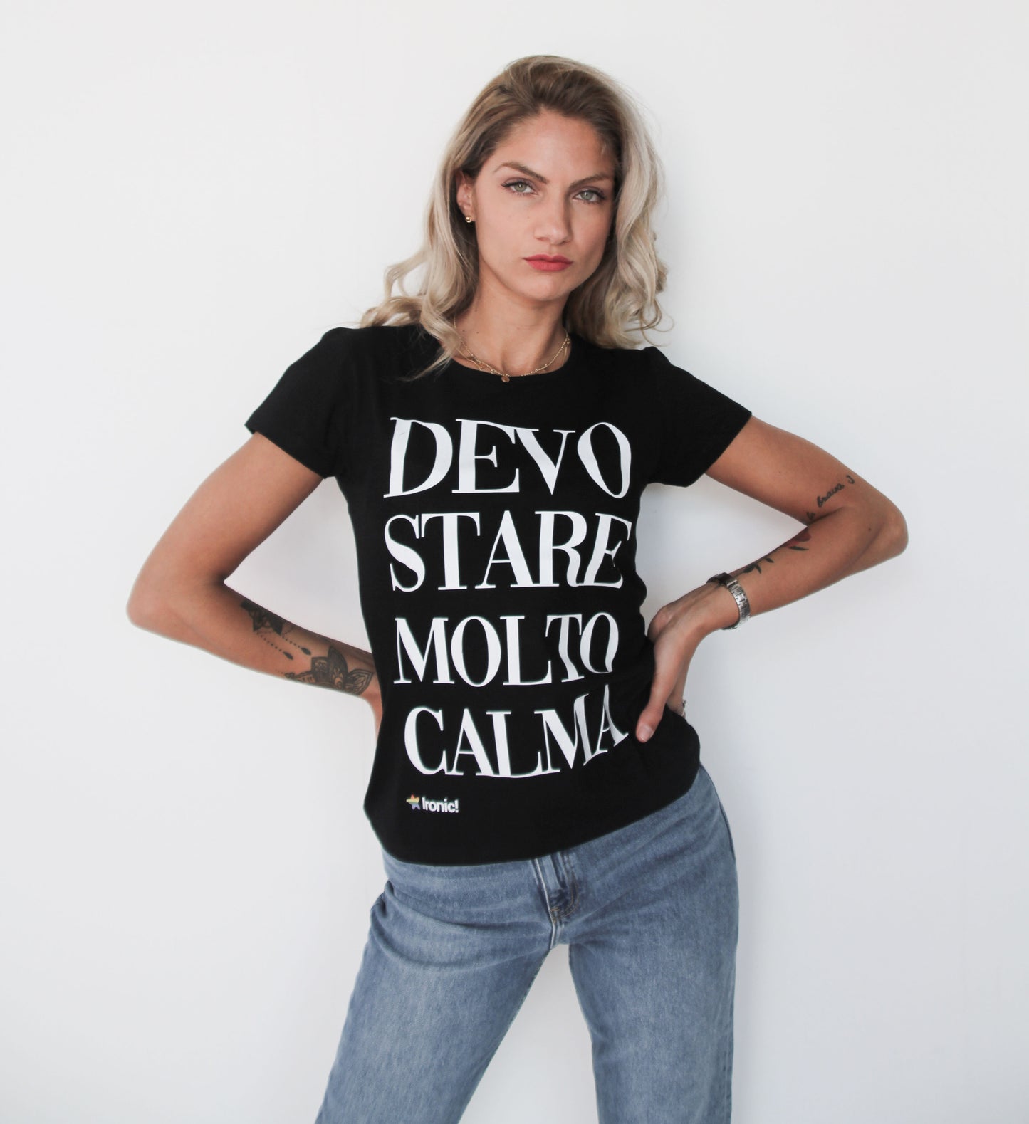 Maglia Donna "Devo stare molto calma"