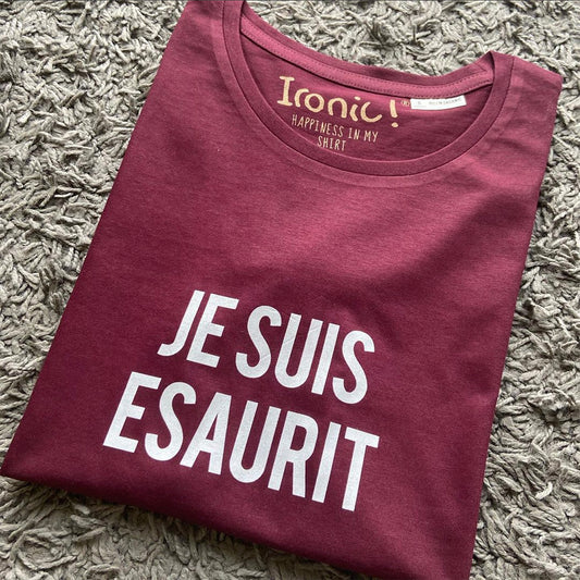 Maglia Donna Je suis Esaurit