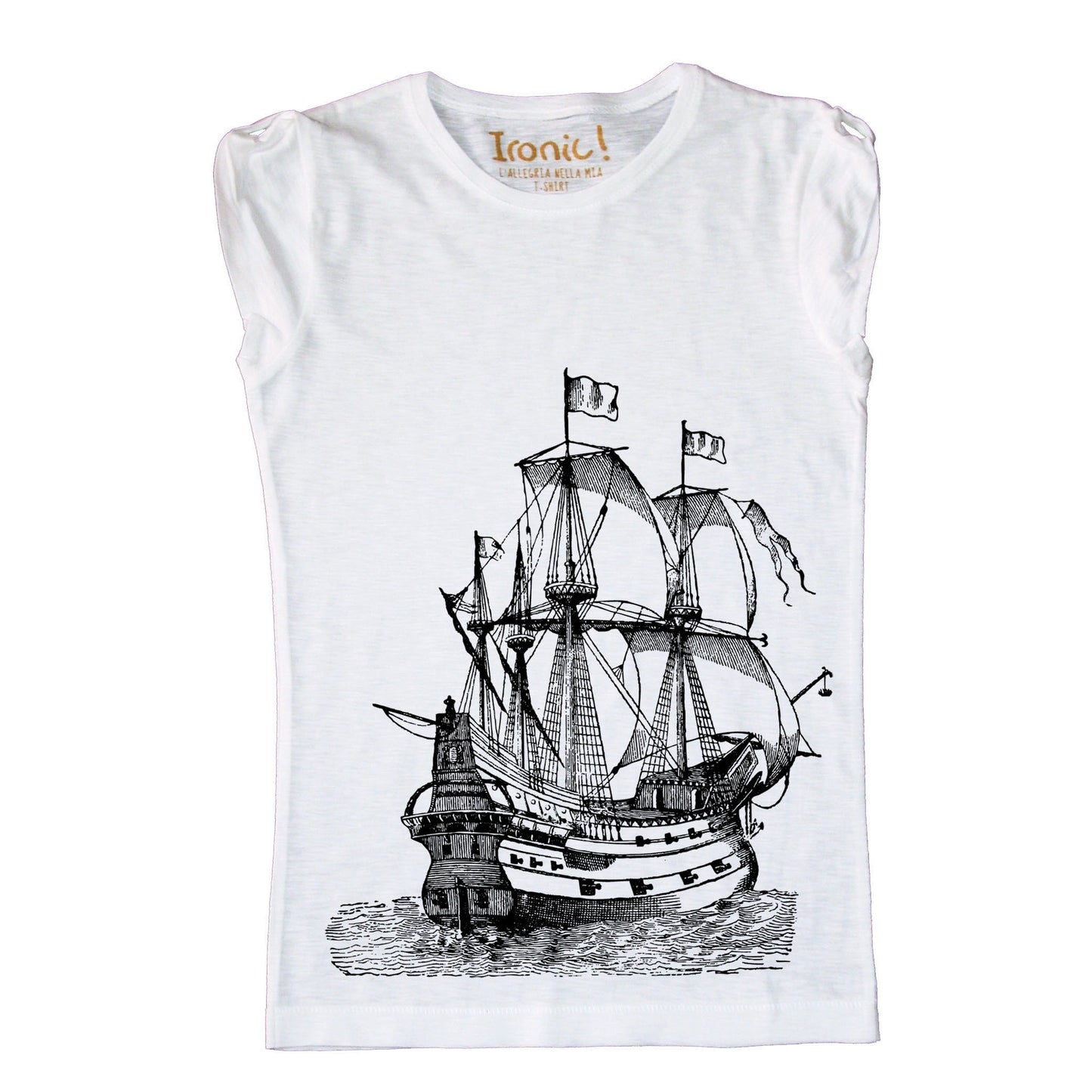Maglia Donna "Veliero Tattoo Old School"