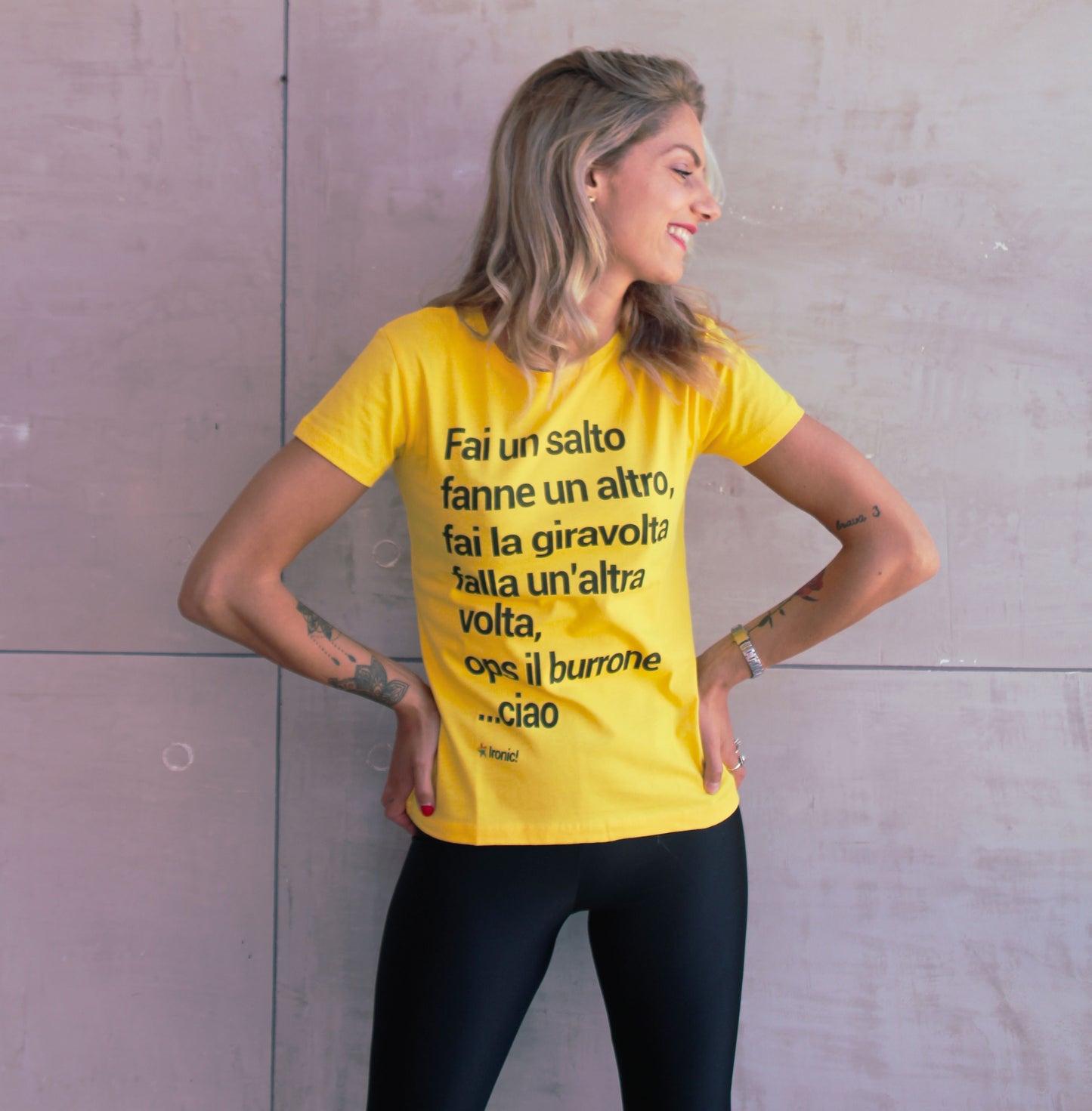 Maglia Donna "Fai un salto, fanne un altro, fai la giravolta..."