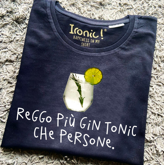 Maglia Donna Reggo più Gin Tonic che persone