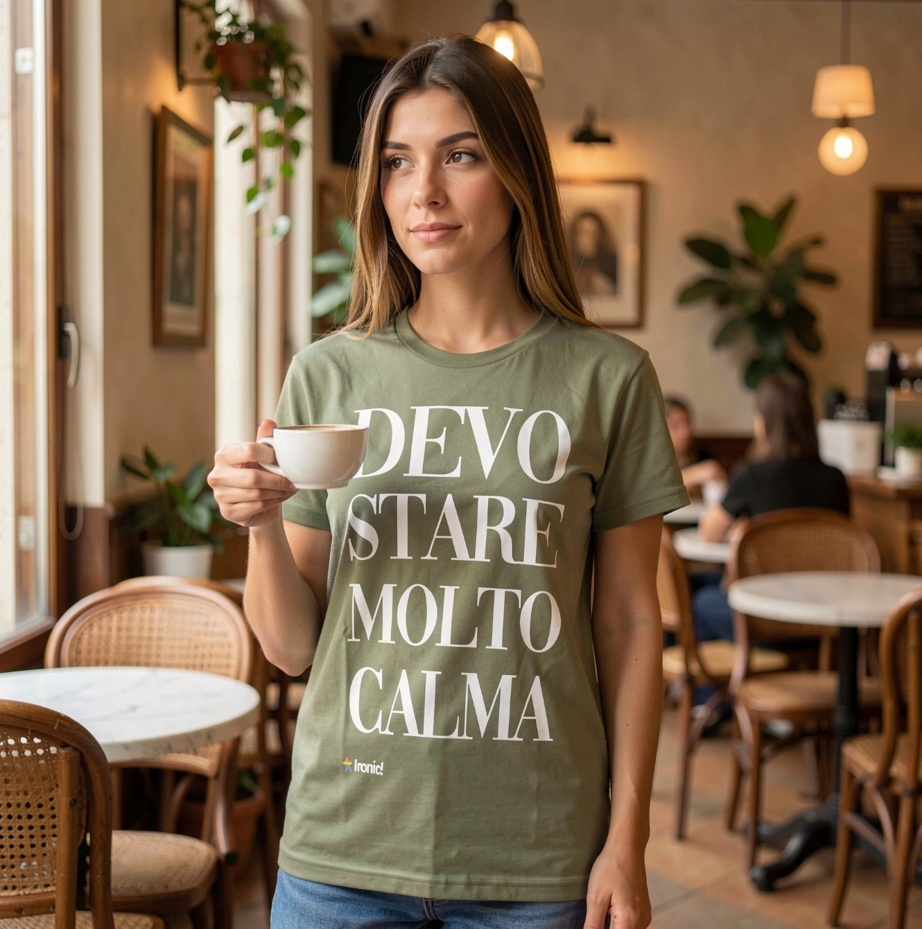 Maglia Donna "Devo stare molto calma"