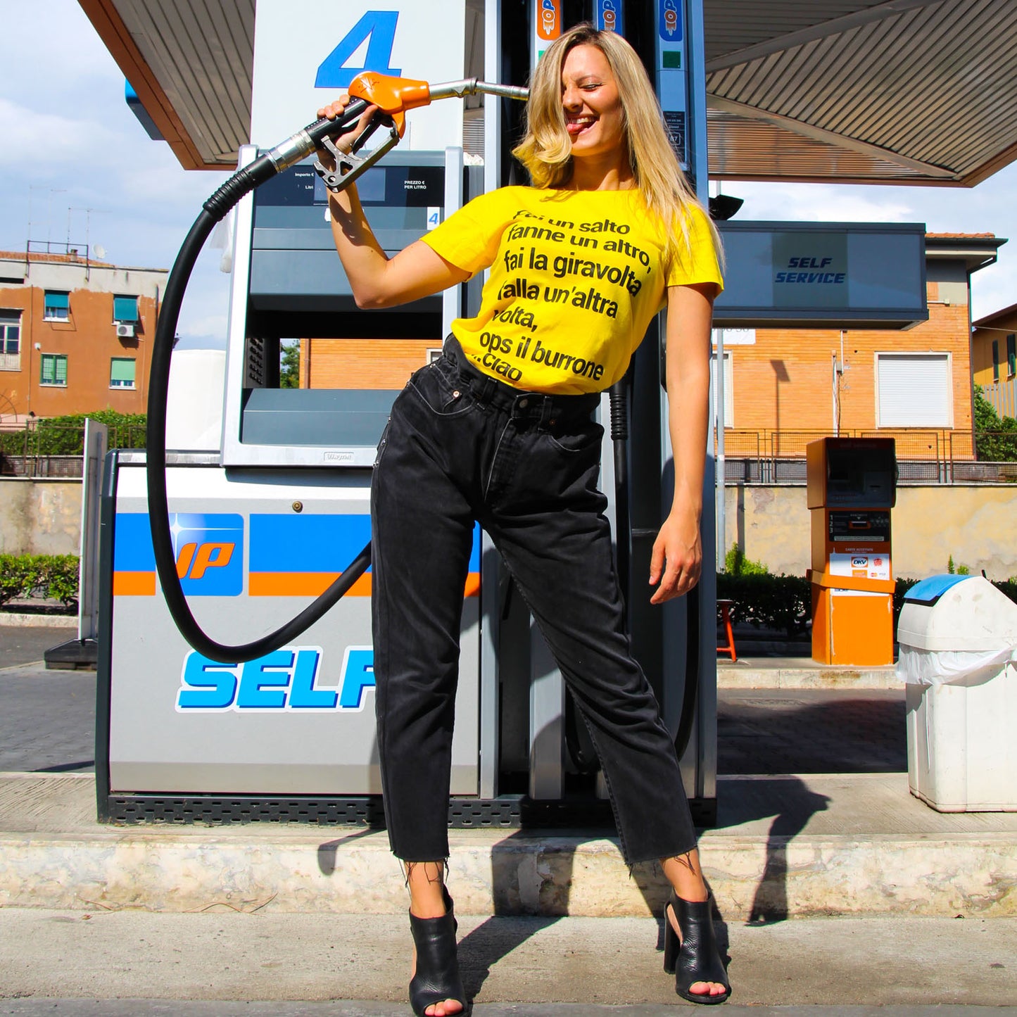 Maglia Donna "Fai un salto, fanne un altro, fai la giravolta..."