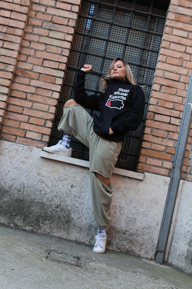 Felpa Cappuccio "Esaurita"