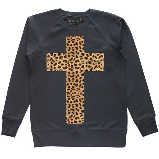 Felpa Donna "Croce Ghepardo"