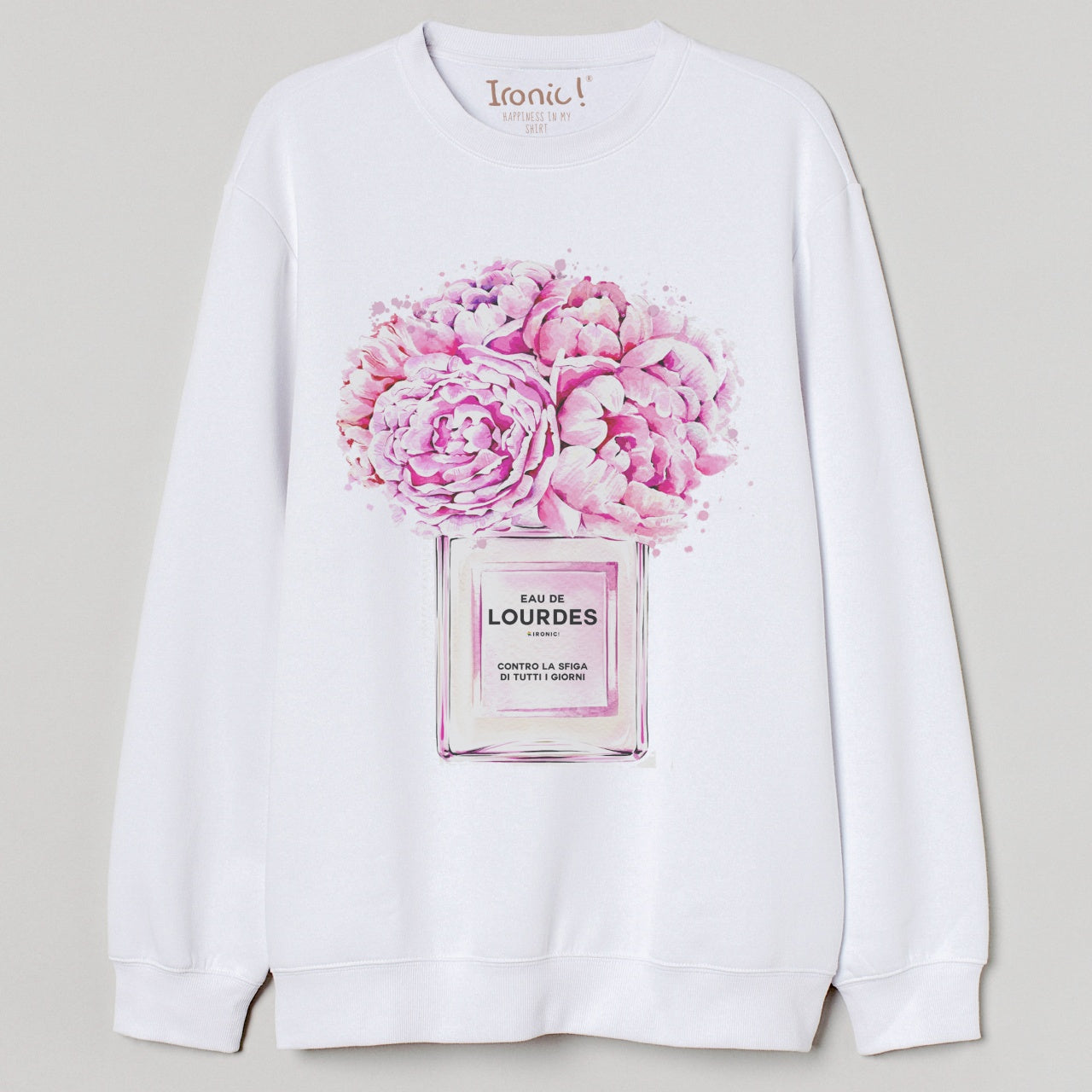 Felpa Donna "Eau de Lourdes"