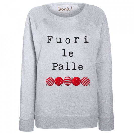 Felpa Donna "Fuori le palle"