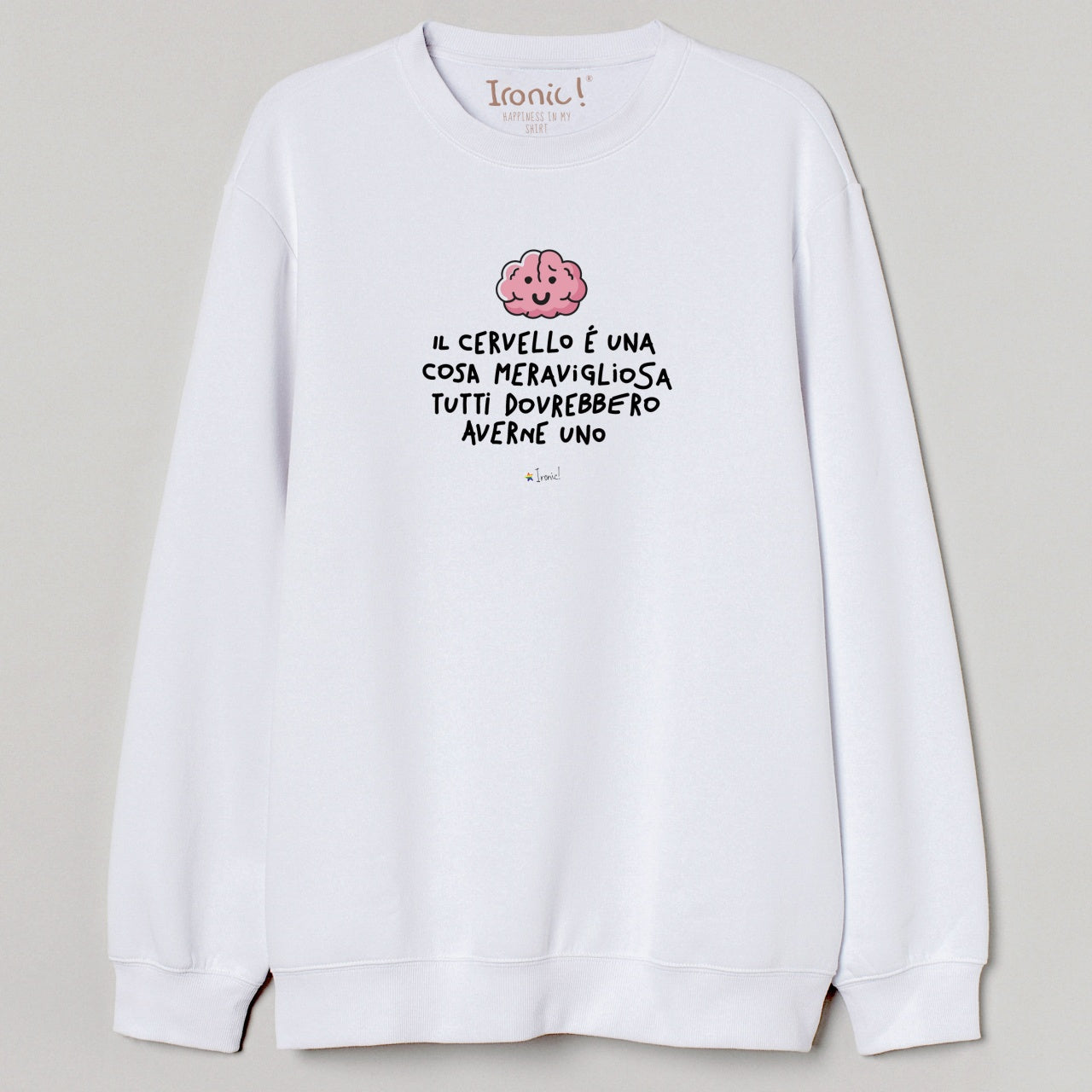 Felpa Donna "Il cervello è una cosa meravigliosa"