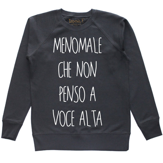Felpa Donna "Menomale"