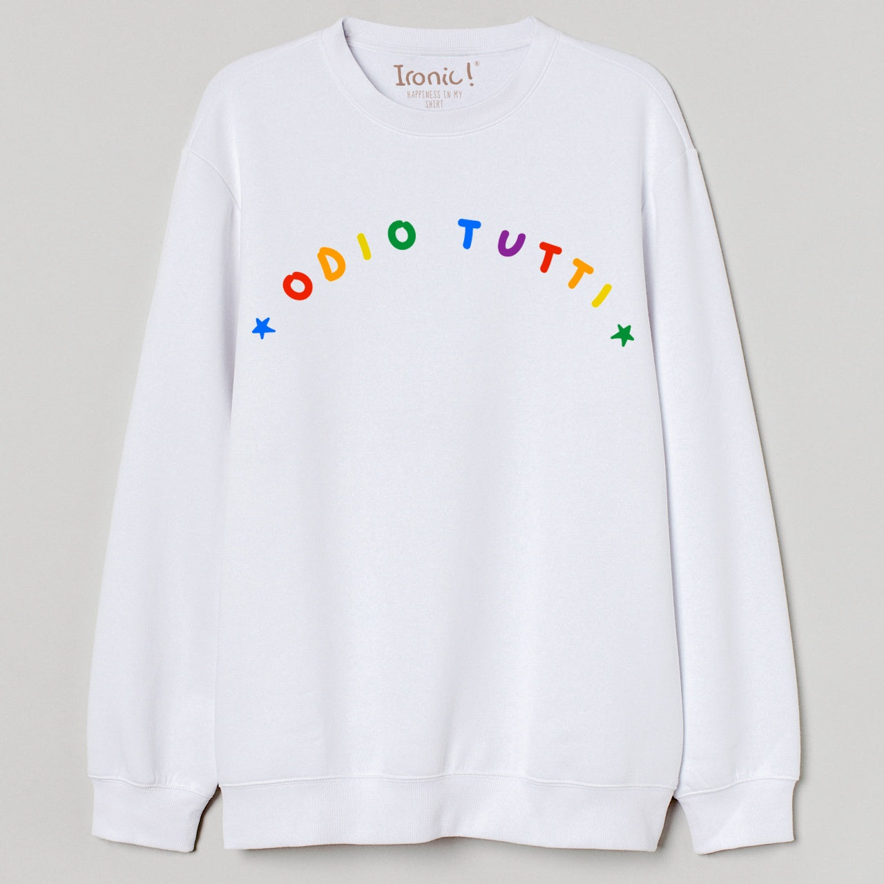 Felpa Donna "Odio tutti"