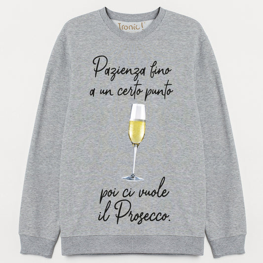 Felpa Donna "Pazienza fino a un certo punto..."