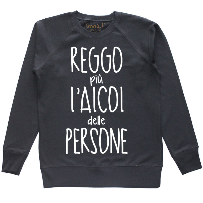 Felpa Donna "Reggo più l'alcol delle persone"