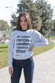 Felpa Donna "Se volevo cambiare Carattere nascevo Word"