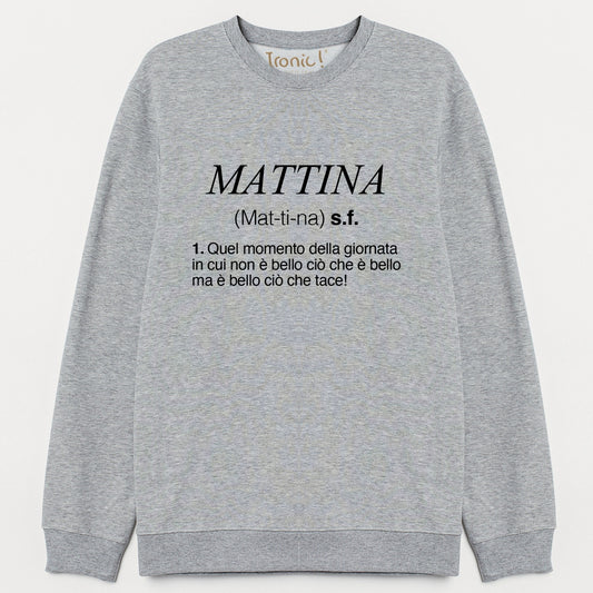 Felpa "Mattina"
