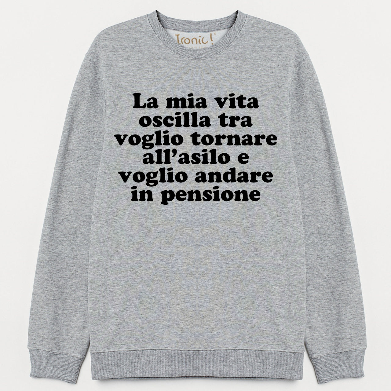 Felpa Uomo "La mia vita oscilla..."
