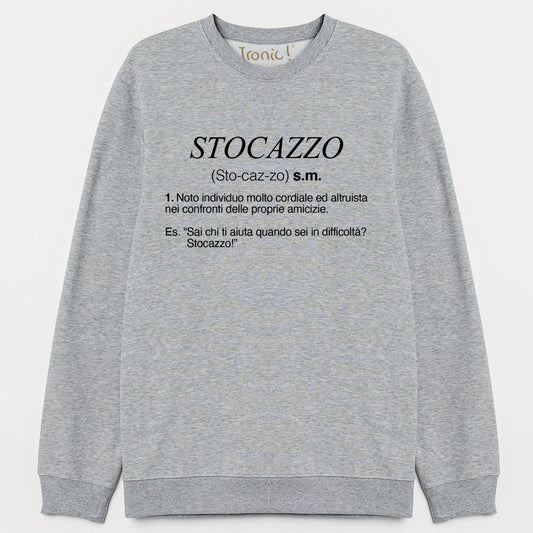 Felpa Uomo "Sto cazzo"