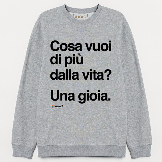 Felpa Uomo "Una gioia!