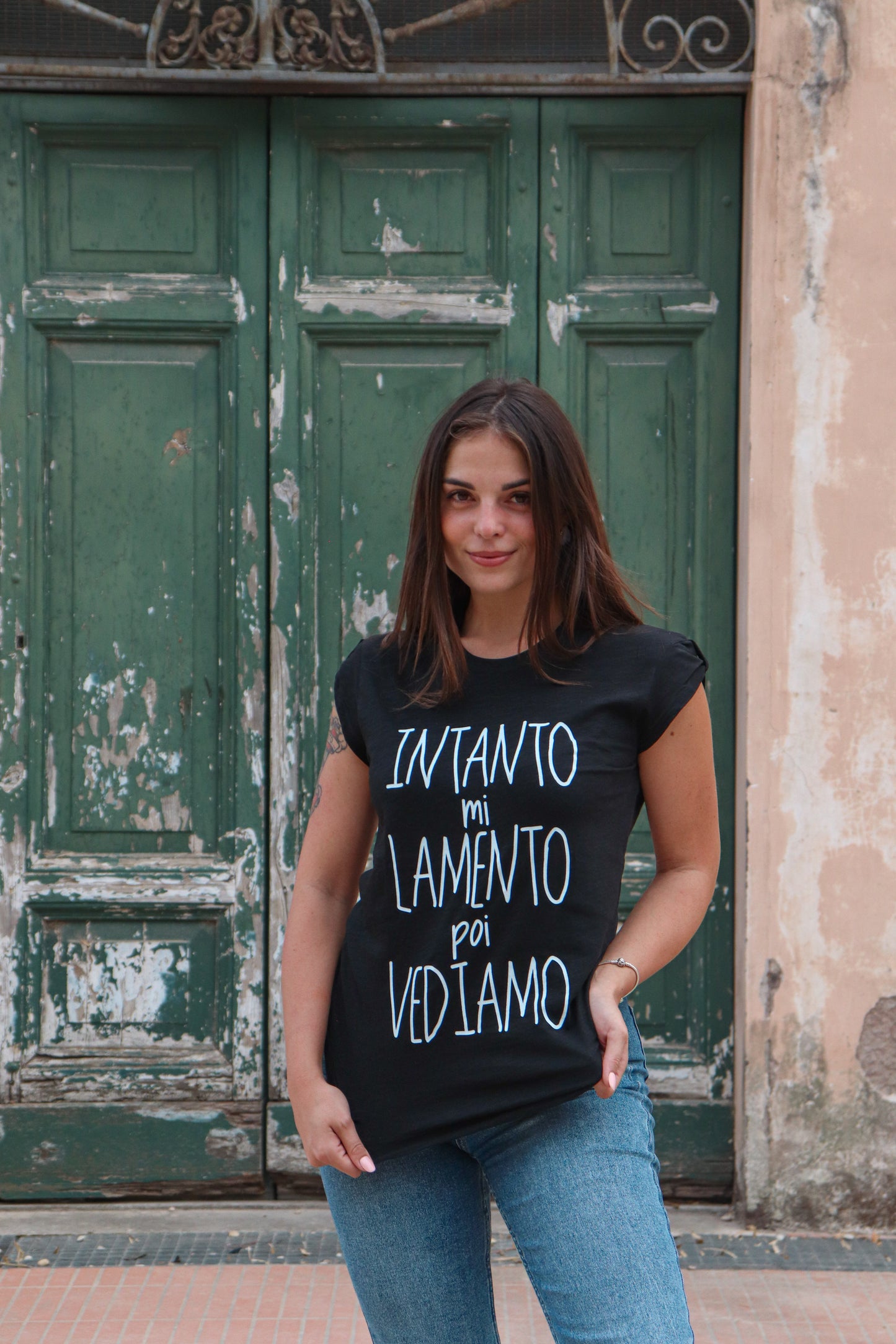 Maglia Donna "Intanto mi lamento poi vediamo"