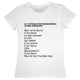 Maglia Donna "10 frasi che riassumono la mia giornata"