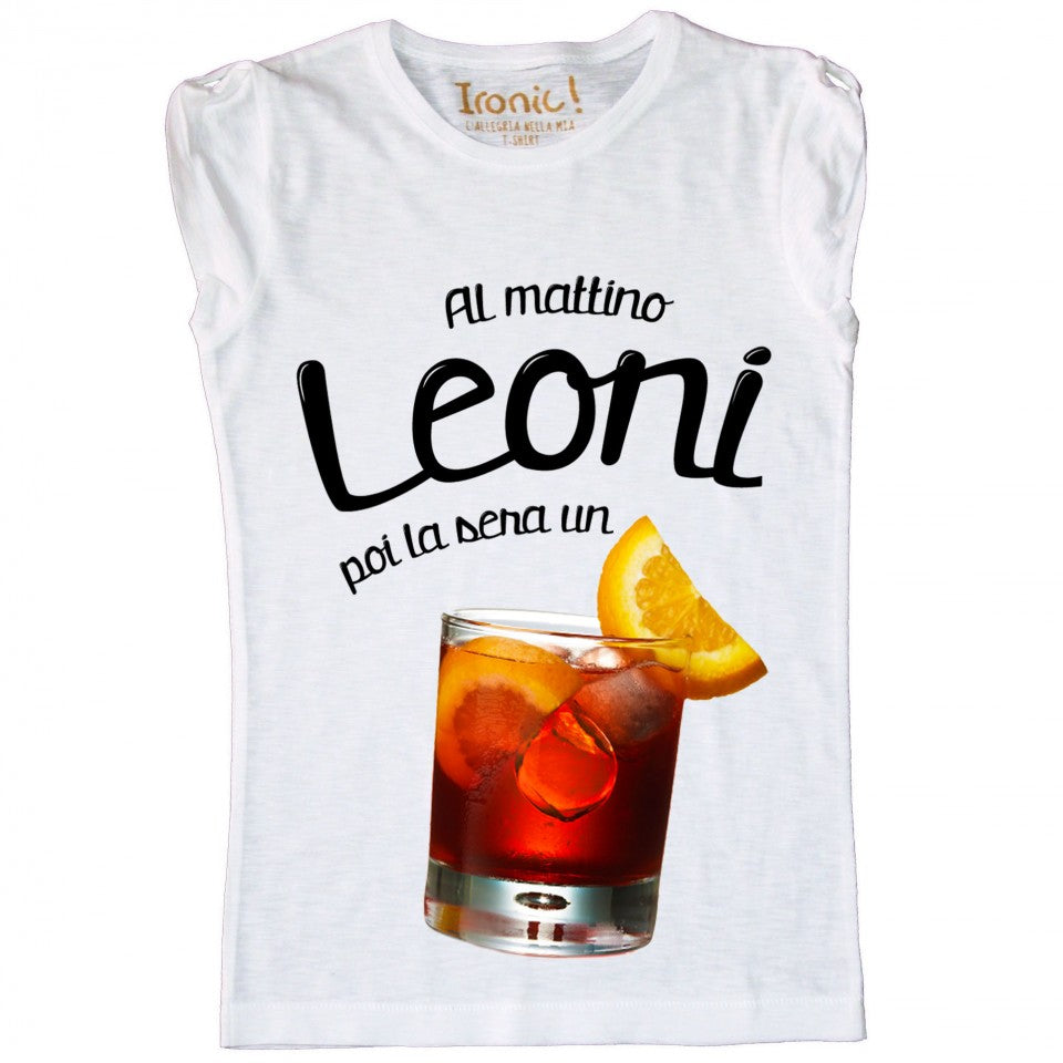 Maglia Donna "Al mattino Leoni"