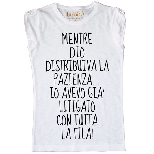 Maglia Donna "Avevo già litigato..."