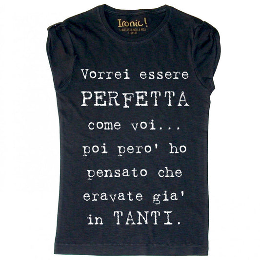 Maglia Donna Essere Perfetto...