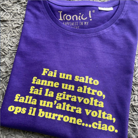 Maglia Donna "Fai un salto, fanne un altro..."