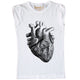 Maglia Donna Heart Black and White