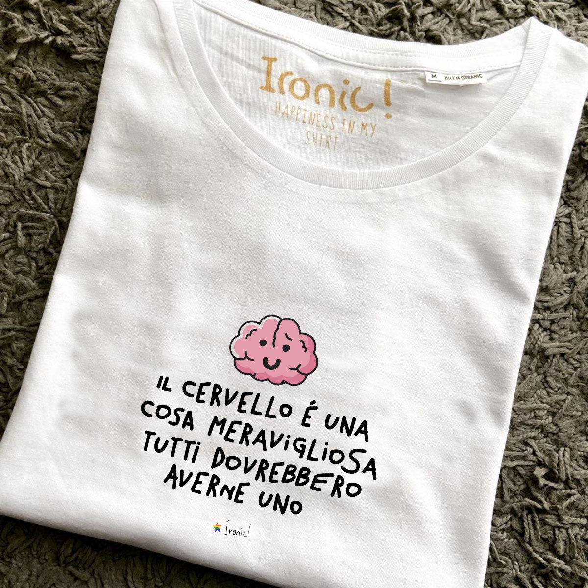 Maglia Donna "Il cervello è una cosa meravigliosa"