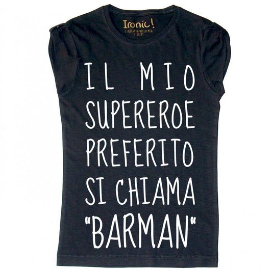 Maglia Donna Il mio Supereroe Preferito ...
