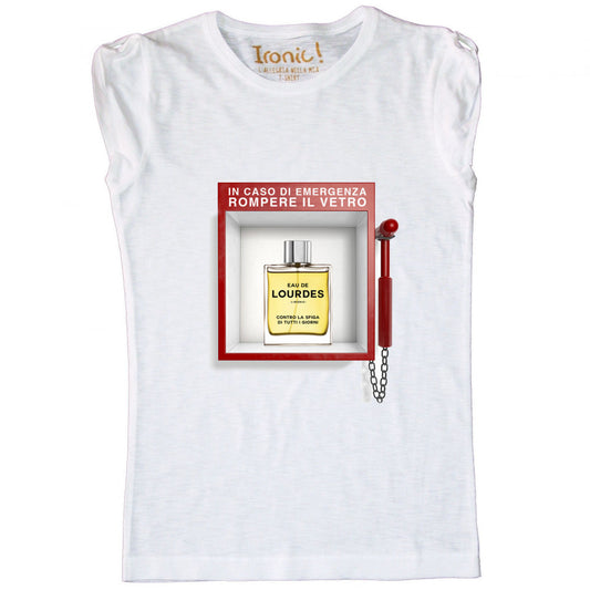 Maglia Donna "In caso di emergenza rompere il vetro"