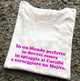 Maglia Donna "In un Mondo perfetto io dovrei essere in spiaggia..."