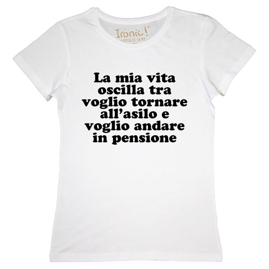Maglia Donna "La mia vita oscilla..."