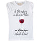 Maglia Donna "La vita è strana, un attimo sei felice..."
