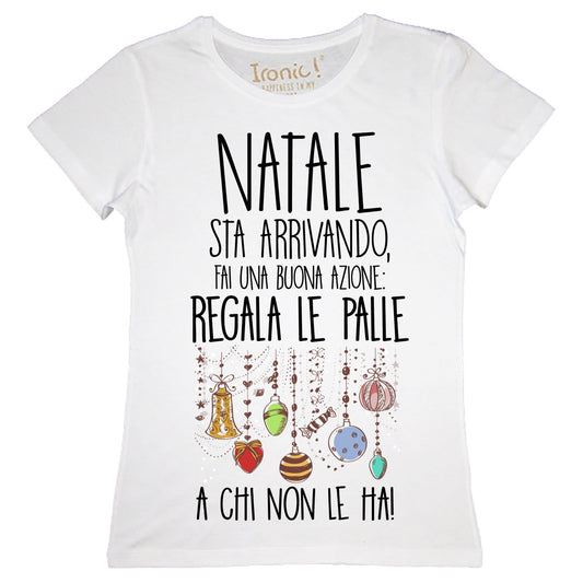 Maglia Donna "Natale sta arrivando"