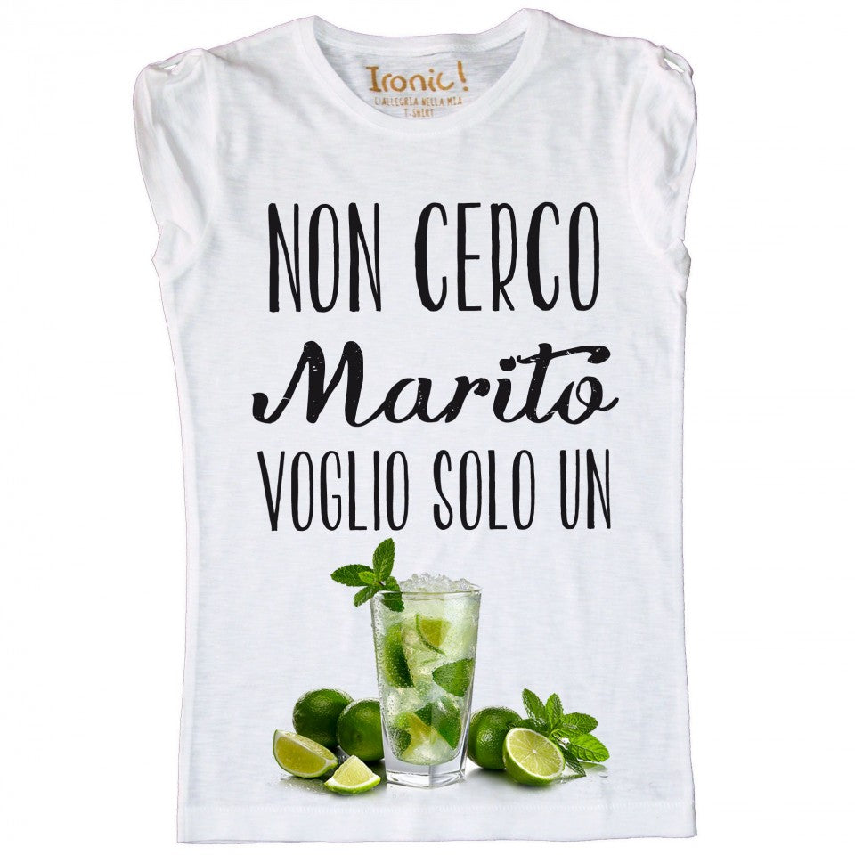 Maglia Donna Non cerco Marito