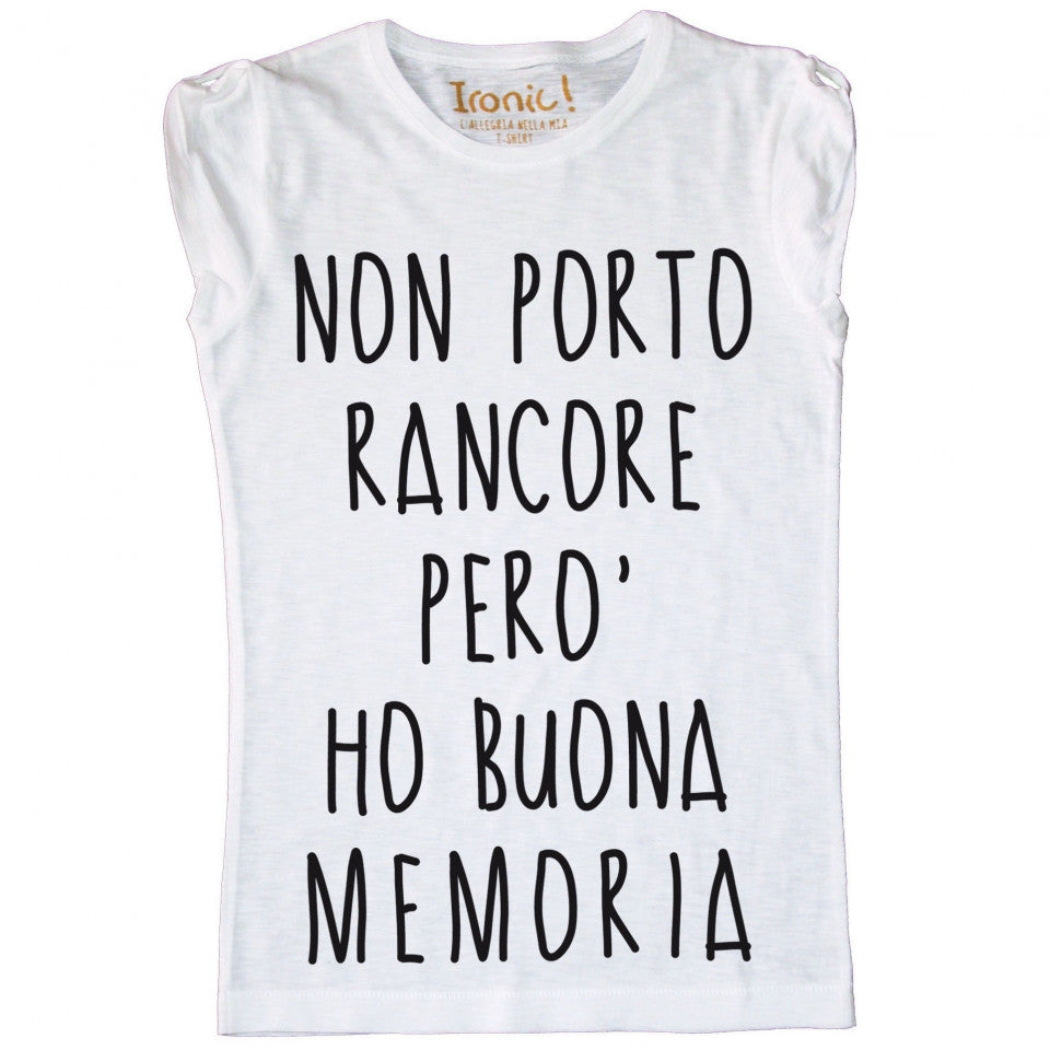 Maglia Donna "Non porto rancore"